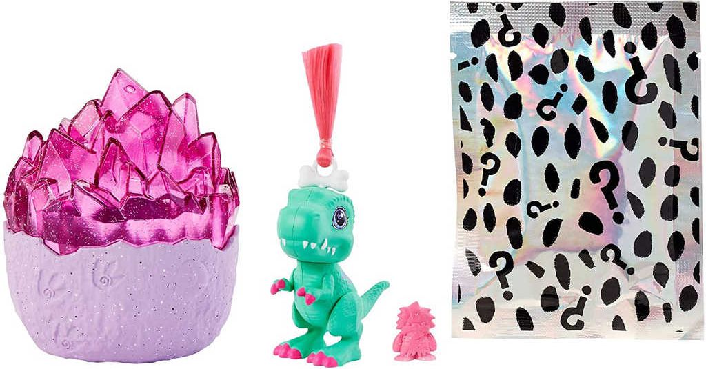 MATTEL Cave Club dino zvířátko herní set se slizem a doplňky 4 překvapení plast - obrázek 4