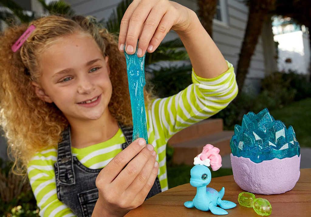 MATTEL Cave Club dino zvířátko herní set se slizem a doplňky 4 překvapení plast - obrázek 5