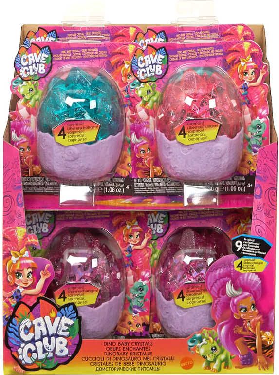 MATTEL Cave Club dino zvířátko herní set se slizem a doplňky 4 překvapení plast - obrázek 6