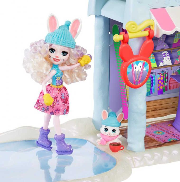MATTEL Enchantimals horská chata herní set panenka s doplňky plast - obrázek 5