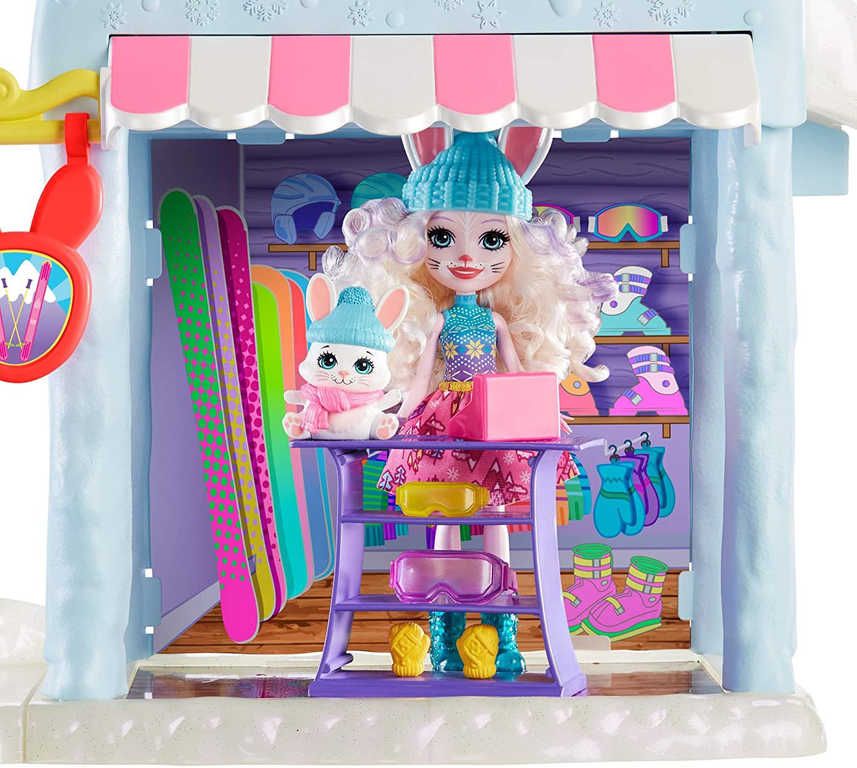 MATTEL Enchantimals horská chata herní set panenka s doplňky plast - obrázek 7
