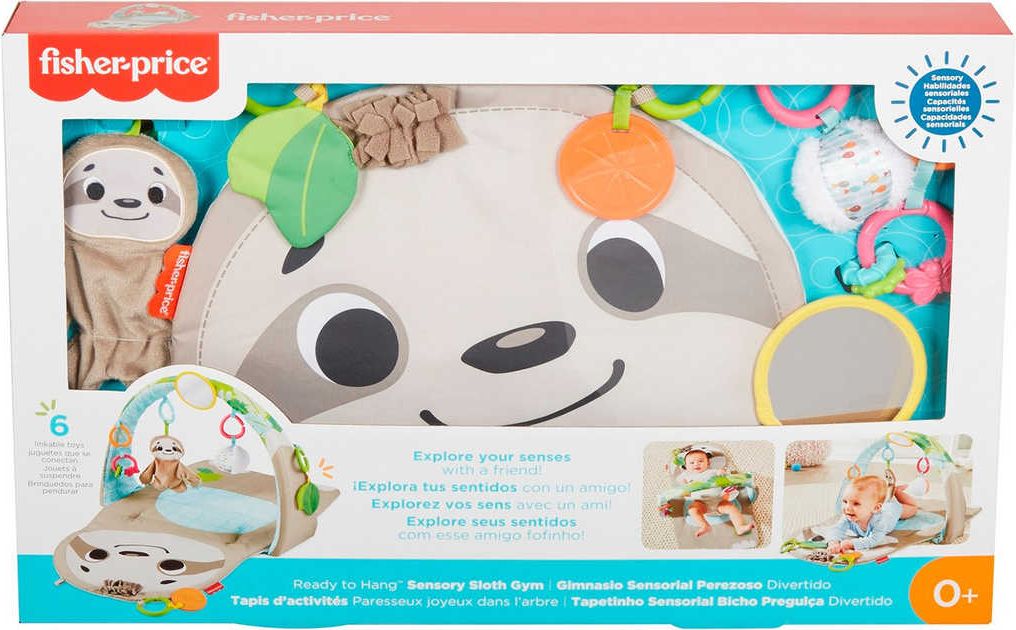 FISHER PRICE Baby dečka hrací s lenochodem s aktivitami pro miminko - obrázek 2