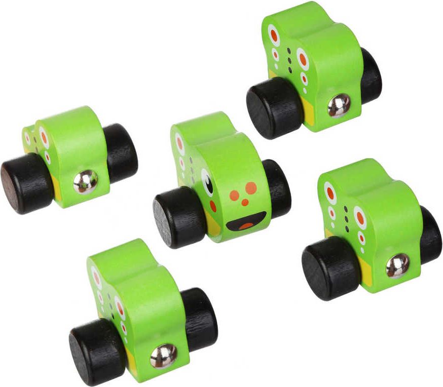 CUBIKA DŘEVO Housenka set 5 dílků s magnety *DŘEVĚNÉ HRAČKY* - obrázek 3