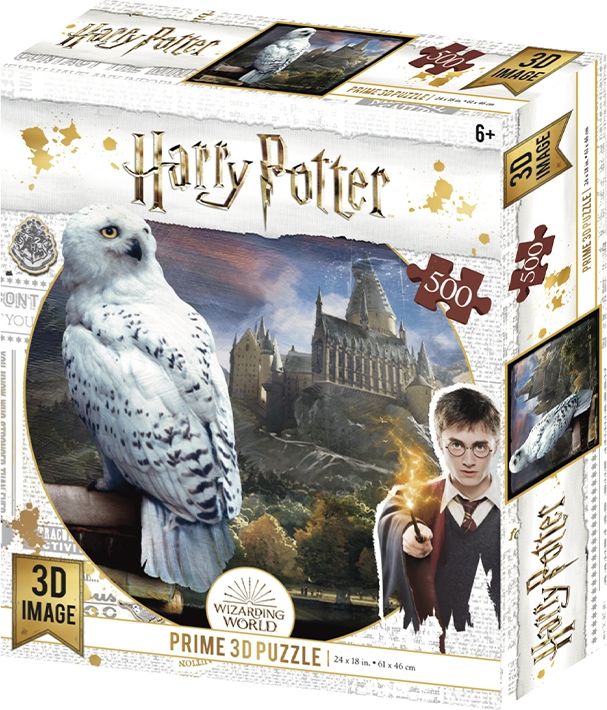PRIME 3D 3D PUZZLE - Harry Potter - Hedwig 500 dílků - obrázek 1