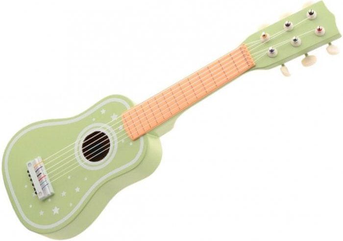 Jouéco dřevěná kytara 36m+ - obrázek 1