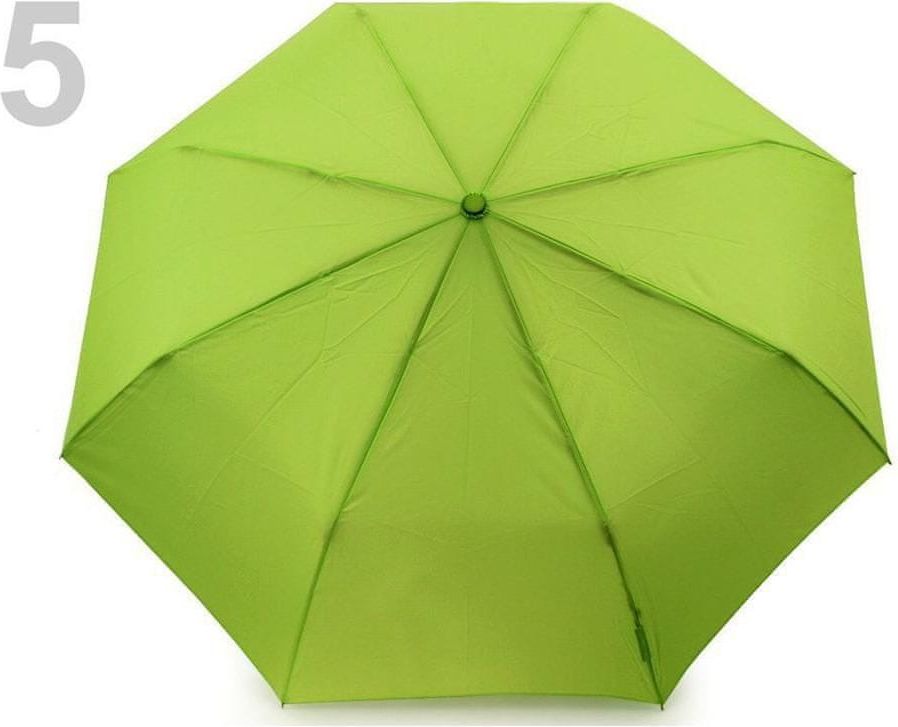 Kraftika 1ks lime green dámský skládací deštník, dámské deštníky - obrázek 1