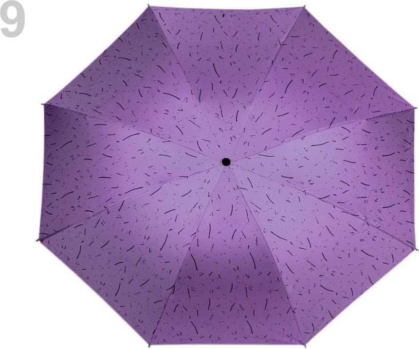 Kraftika 1ks fialková dámský skládací deštník, dámské deštníky - obrázek 1