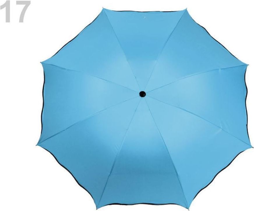 Kraftika 1ks 17 modrá azuro skládací deštník 2. jakost - obrázek 1