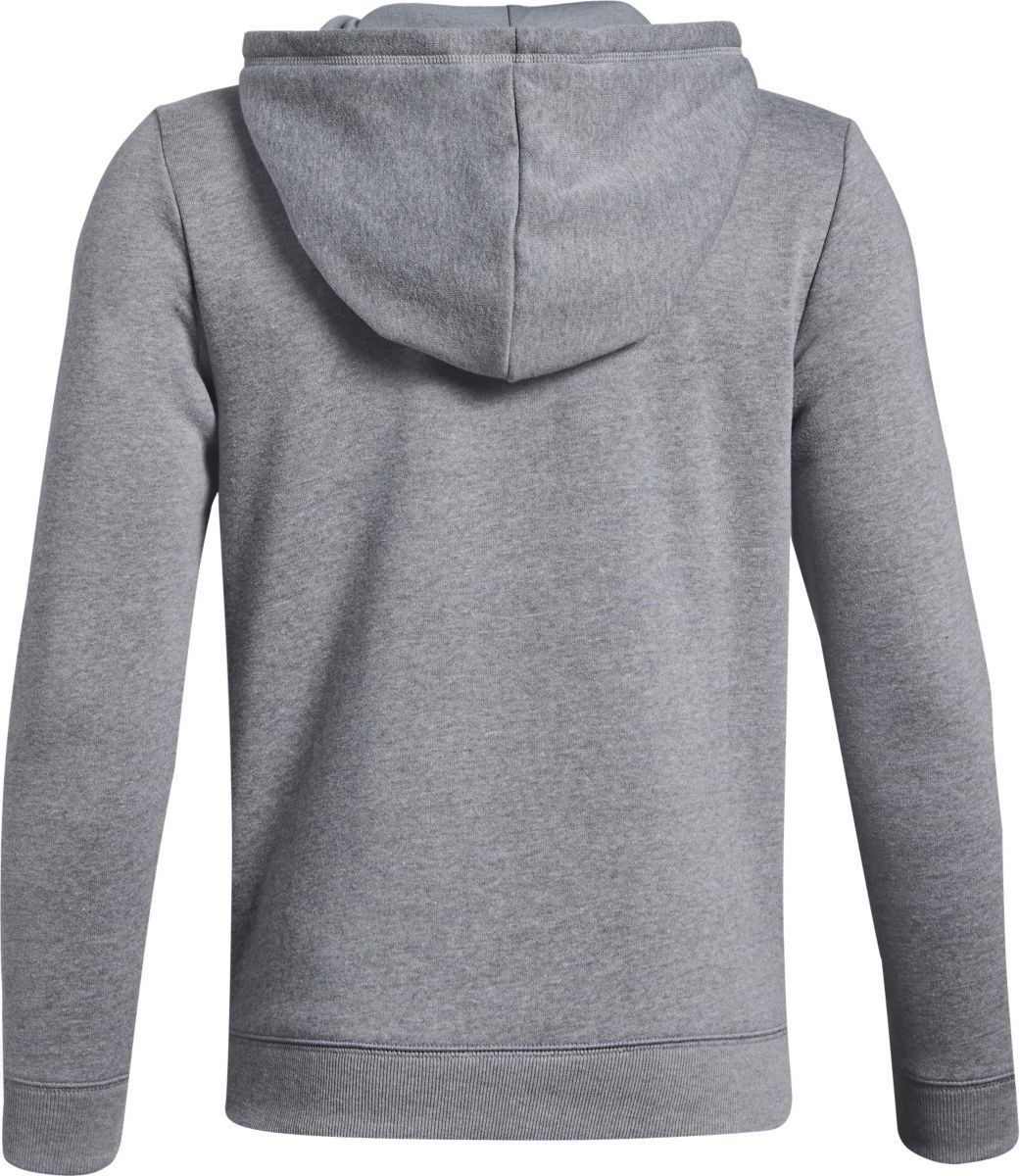Under Armour Eu Cotton Fleece Full Zip šedá 134 - obrázek 2