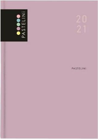 Karton P+P Diář A5 týdenní 2021 PASTELINI fialová - obrázek 1