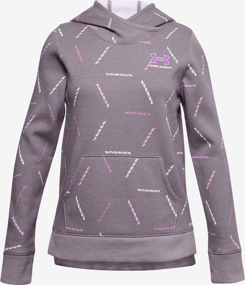 Rival Fleece Printed Mikina dětská Under Armour | Fialová | Dívčí | L - obrázek 1