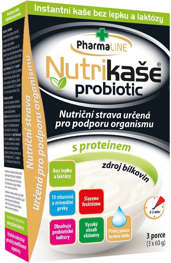 Nutrikaše probiotic s proteinem 3x60 g - obrázek 1