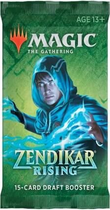 Wizards of the Coast Magic the Gathering Zendikar Rising Draft Booster - obrázek 1