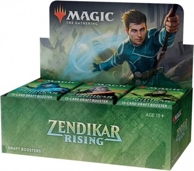 Wizards of the Coast Magic the Gathering Zendikar Rising Draft Booster Box - obrázek 1