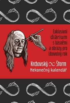 J.H. Krchovský: Nekonečný kalendář - diář - Exklusivní diárium s básněmi a obrazy pro libovolný rok - obrázek 1
