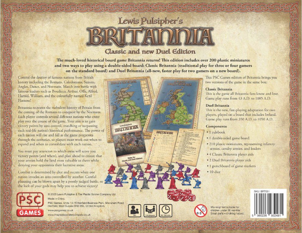 PSC Games Britannia: Classic and Duel Edition - obrázek 2