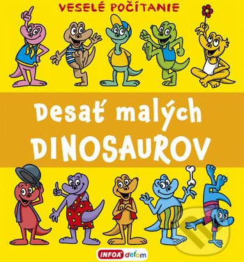 Desať malých dinosaurov - Pavlína Šamalíková - obrázek 1
