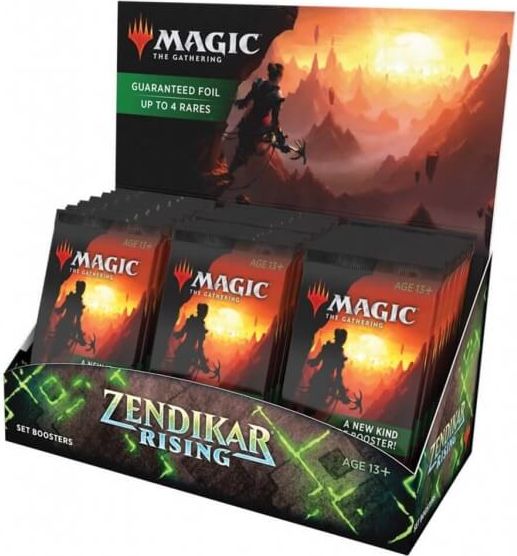 Wizards of the Coast Magic the Gathering Zendikar Rising Set Booster Box - obrázek 1