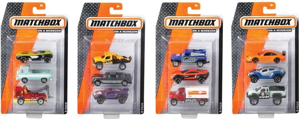 Mattel Matchbox Angličák 3 ks DYW 90 - obrázek 1