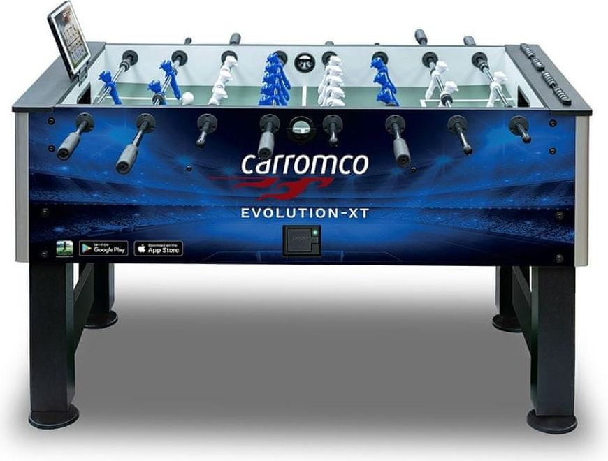 Carromco Stolní fotbal EVOLUTION-XT 5ft, průchozí tyče - obrázek 1