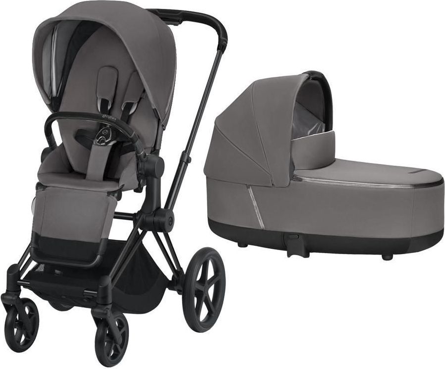 Cybex Kočárek Set 2v1 Priam 2019 Podvozek Matt Black + Seat Pack + Lux - obrázek 1