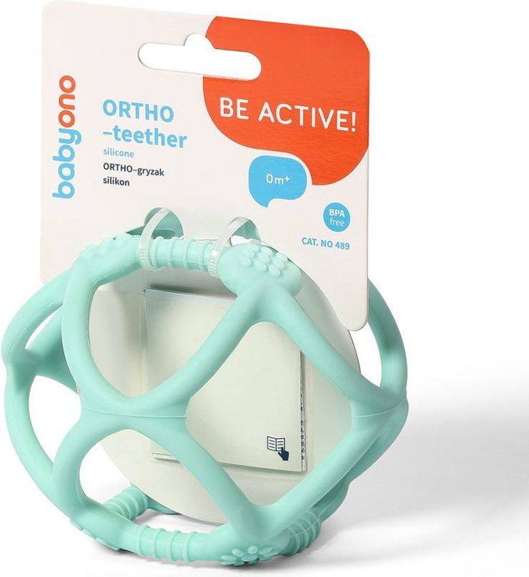 Silikonové kousátko BabyOno Ortho - obrázek 2