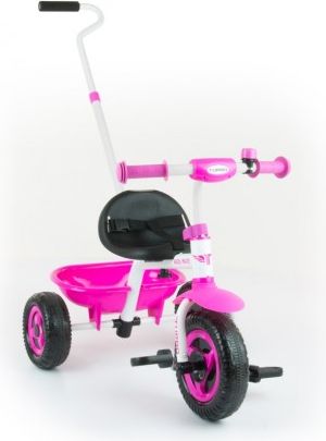 Dětská tříkolka Milly Mally Boby TURBO pink, Růžová - obrázek 1