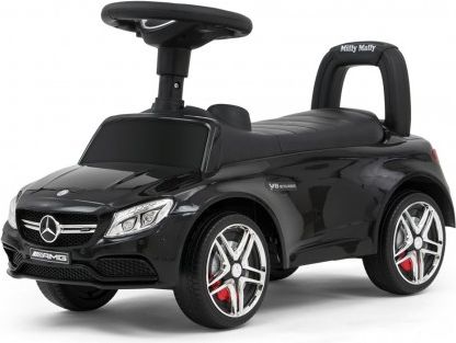 Odrážedlo Mercedes Benz AMG C63 Coupe Milly Mally black, Černá - obrázek 1