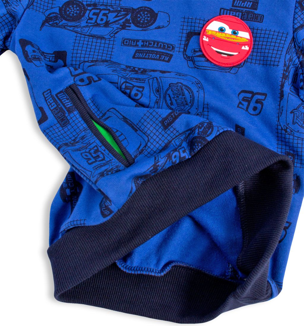 Chlapecká mikina DISNEY CARS McQUEEN modrá Velikost: 98 - obrázek 3