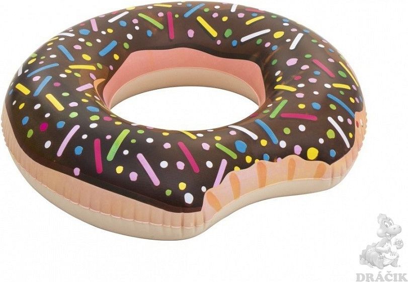 Nafukovací kruh Donut - light verze (Čokoládová) - obrázek 7