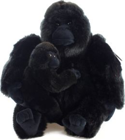Plyš Gorila s mládětem - obrázek 1