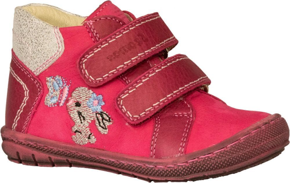 Szamos dívčí obuv 1555-40801 20 růžová - obrázek 1