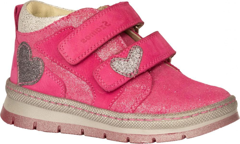 Szamos dívčí obuv 1564-501122 25 růžová - obrázek 1