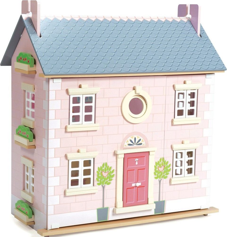 Dřevěný domeček pro panenky Le Toy  35x67x61 - obrázek 1