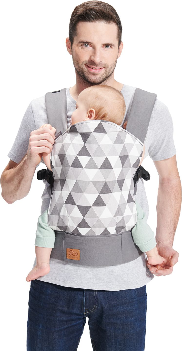 KINDERKRAFT Nosítko Nino – grey - obrázek 1