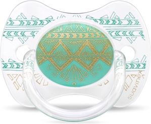 SUAVINEX Premium Dudlík fyziologický (0-4m) – zelený - obrázek 1