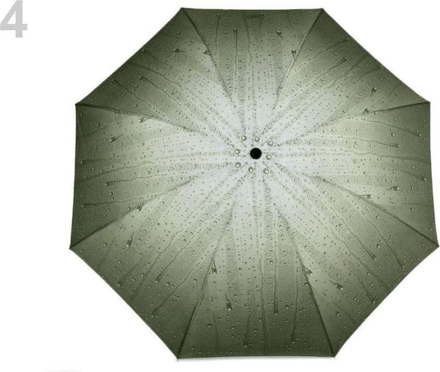 Kraftika 1ks zelená dámský skládací deštník, dámské deštníky - obrázek 1