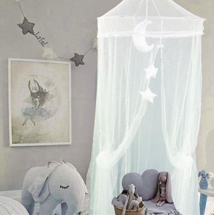 Lafel Závěsné luxusní nebesa, moskytiéra Lafel, síť proti hmyzu - bílé - obrázek 1