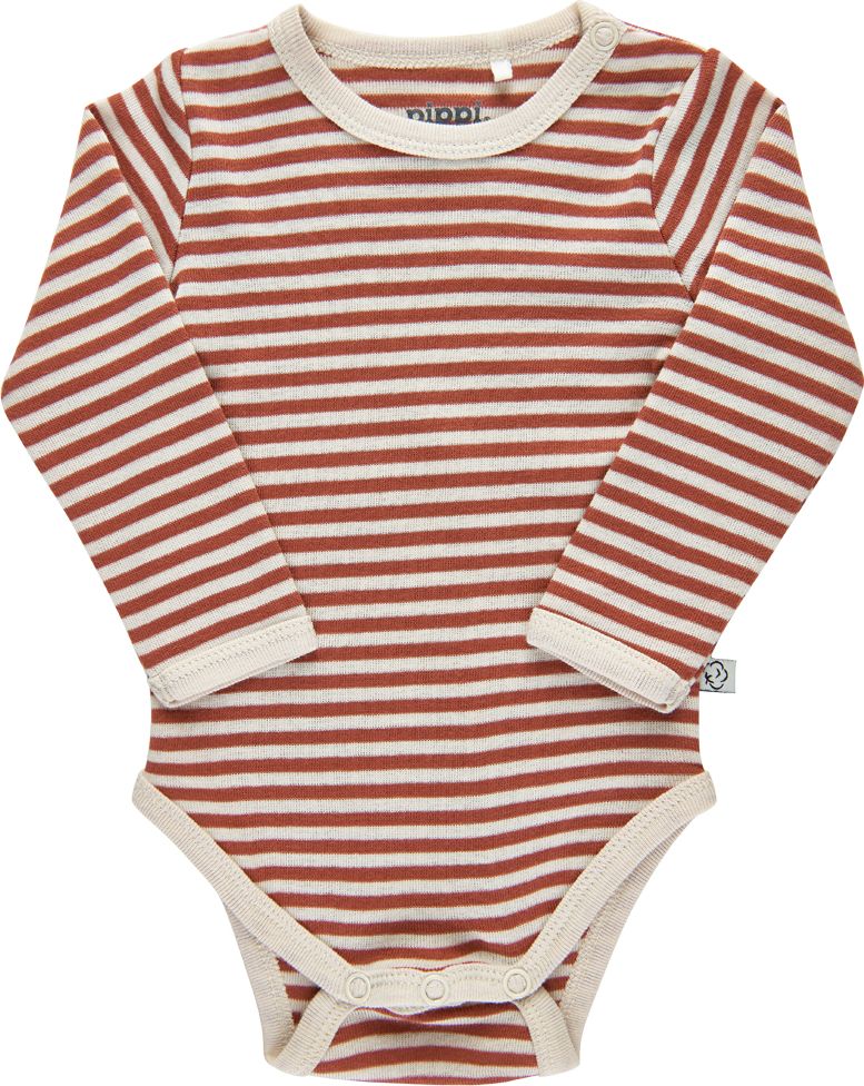 Pippi novorozenecké dívčí body s dlouhým rukávem GOTS 5415-426 Velikost: 56 - obrázek 1