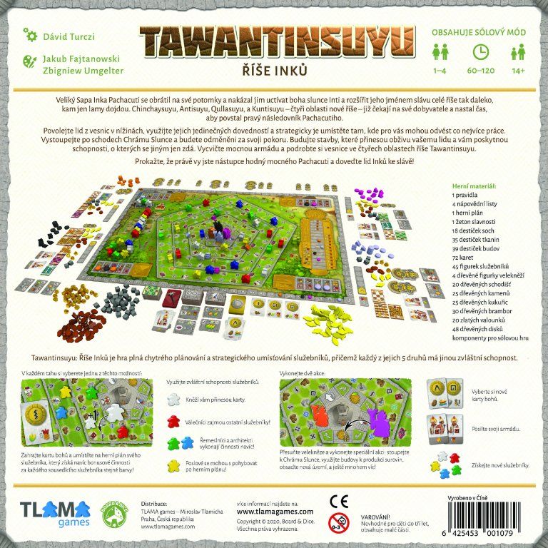 TLAMA games Tawantinsuyu: Říše Inků CZ+EN - obrázek 3
