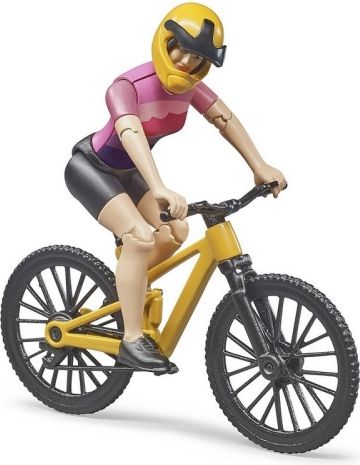 Bruder 63111 BWORLD Cyklistka na kole - obrázek 2