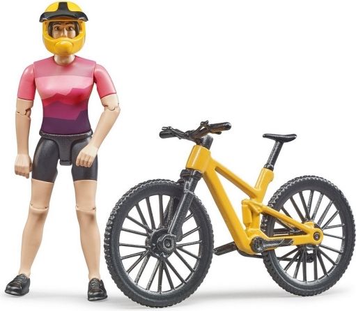 Bruder 63111 BWORLD Cyklistka na kole - obrázek 3