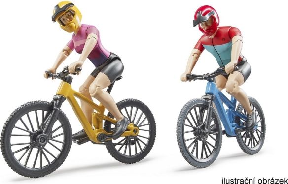 Bruder 63111 BWORLD Cyklistka na kole - obrázek 5