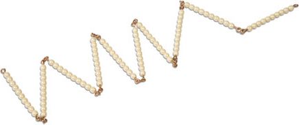 Stovkový řetěz – skleněné perličky samostatné - obrázek 1