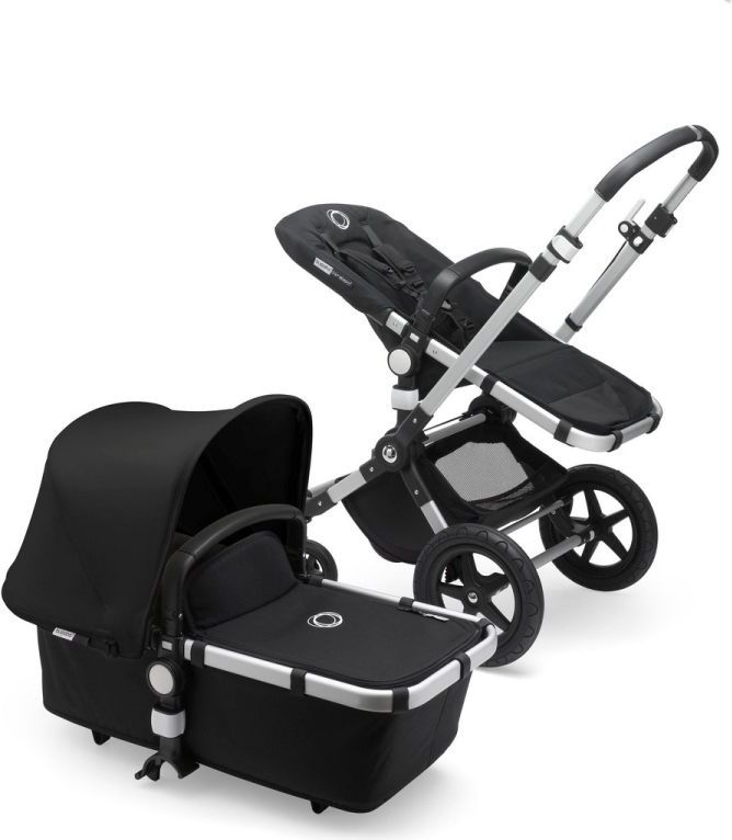 Kompletní kočárek Bugaboo Cameleon 3 Plus Alu/Black-Black 2020 - obrázek 1