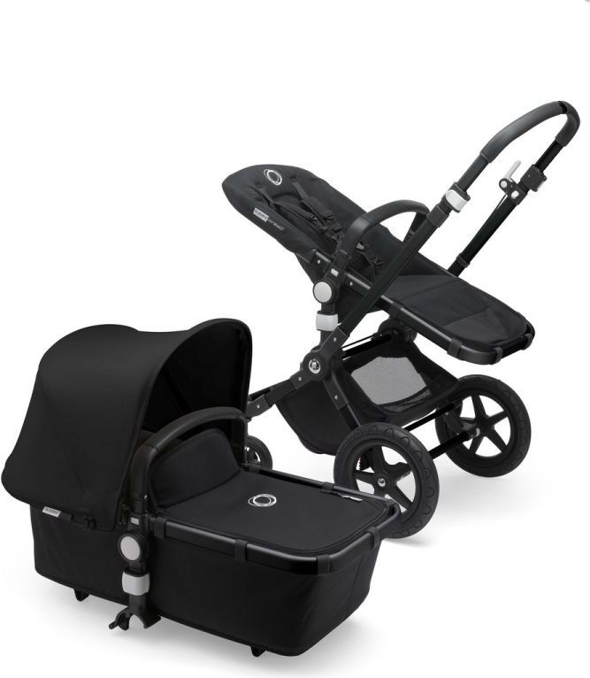 Kompletní kočárek Bugaboo Cameleon 3 Plus Black/Black-Black 2020 - obrázek 1