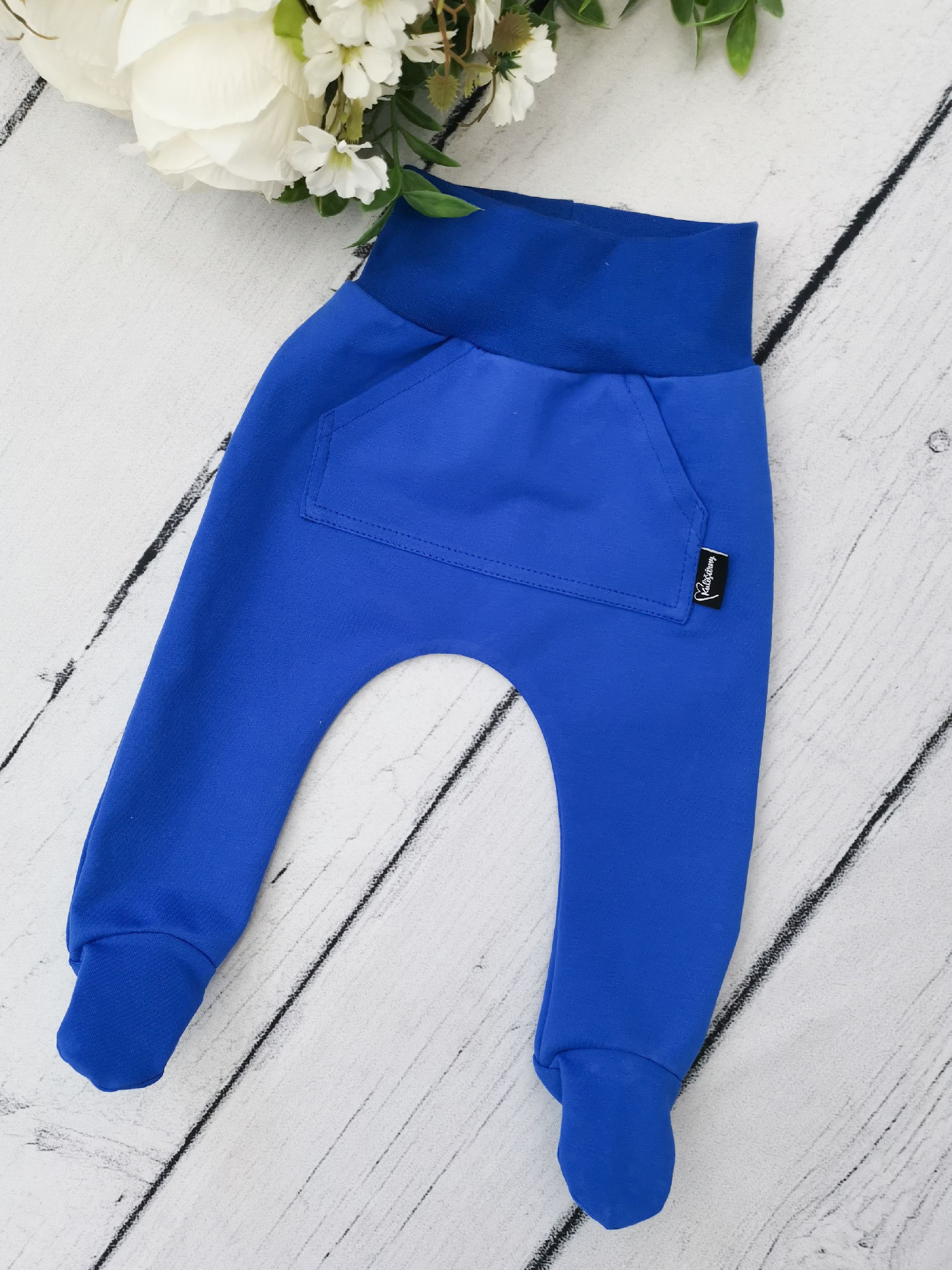 Kulišárny (handmade) Polodupačky ,,Blue,, VELIKOST: 56