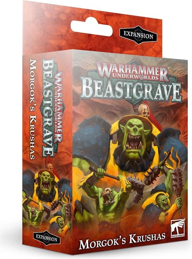 Games Workshop Warhammer: Underworlds Beastgrave Morgok's Krushas - obrázek 1