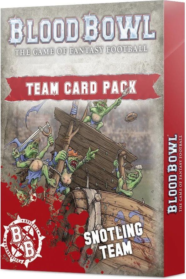 Games Workshop Blood Bowl: Team Card Pack: Snotling Team - obrázek 1