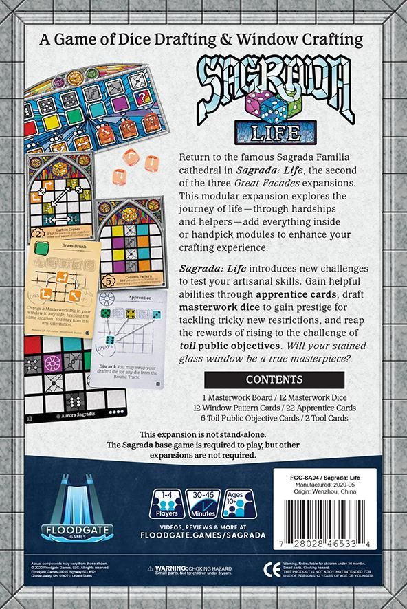 Floodgate Games Sagrada: Life EN - obrázek 3